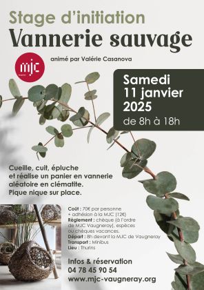 Stage vannerie sauvage